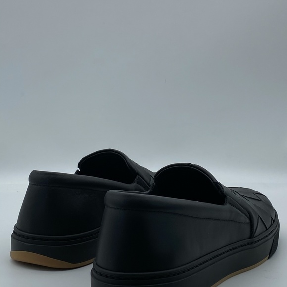 Bottega Veneta Men's Wide Weave Leather Slip-On Sn - Picture 6 of 13